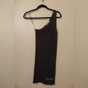 Zara Knitted off-shoulder dress